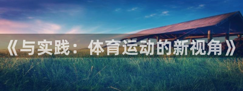 公海赌赌船官网下载官方客服电话：《与实践：体育运动的新视角》